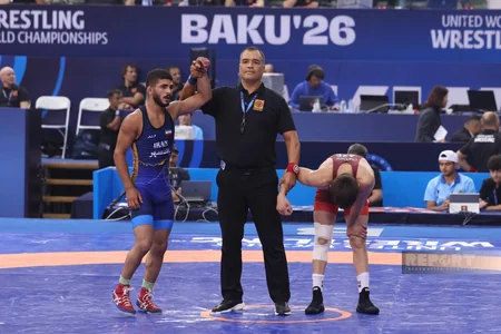 Dünya çempionatı: Elmir Çərkəzov bürünc medal uğrunda görüşə çıxacaq - YENİLƏNİB-3