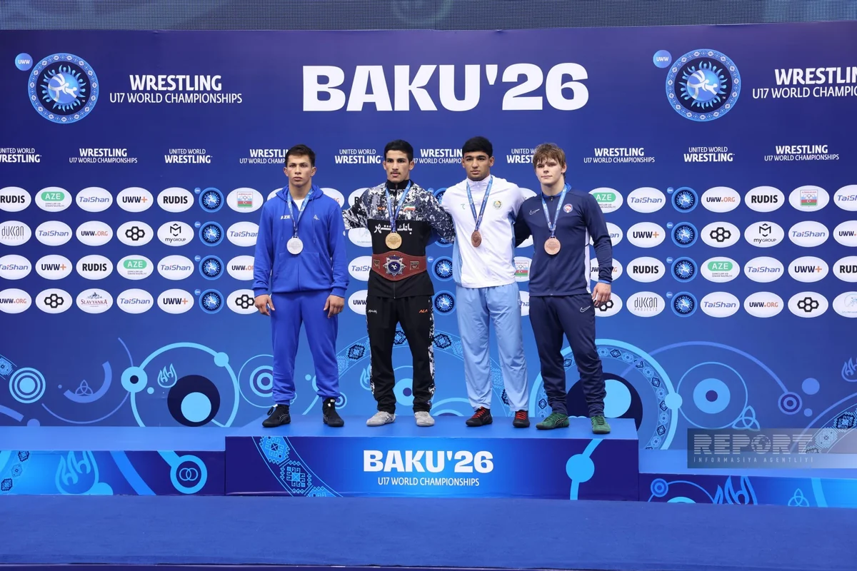 Isfahan Hasanov awarded silver medal at U17 World Championships