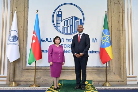 Azərbaycan və Efiopiya parlamentləri arasında əlaqələr müzakirə olunub