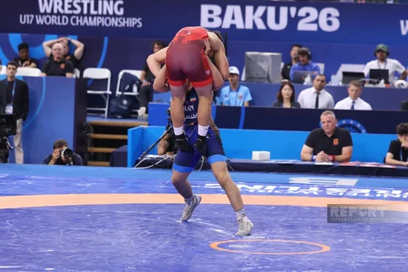 Azərbaycan güləşçisi İsfahan Həsənov dünya çempionatında gümüş medal qazanıb