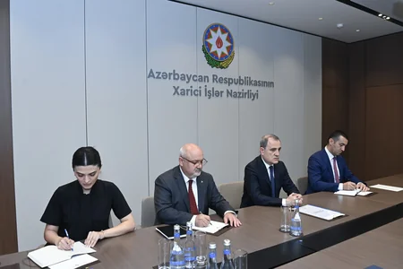 Jeyhun Bayramov receives new German ambassador to Azerbaijan