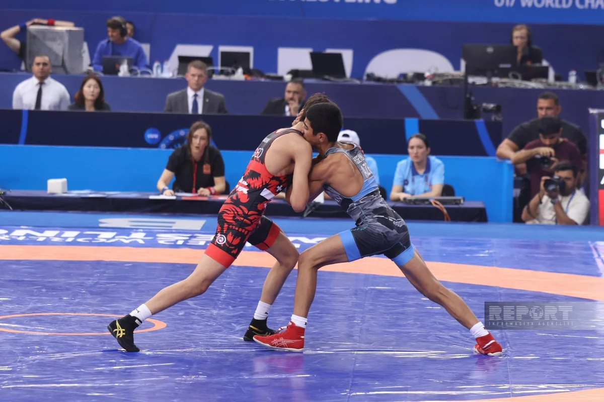 Abdurrahman Huseynli advances to U17 world final in Baku