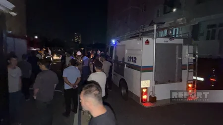 Abşeronda yaşayış kompleksində partlayış olub, sakinlər təxliyə edilir
