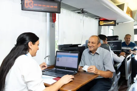 Laçında səyyar ASAN xidmət təşkil olunub