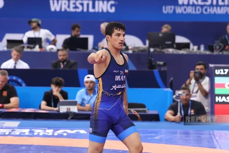 Azərbaycan güləşçisi İsfahan Həsənov dünya çempionatında gümüş medal qazanıb