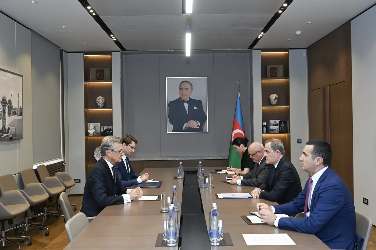 Jeyhun Bayramov receives new German ambassador to Azerbaijan