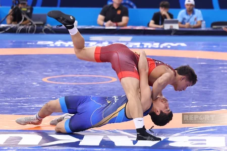 Azərbaycan güləşçisi İsfahan Həsənov dünya çempionatında gümüş medal qazanıb
