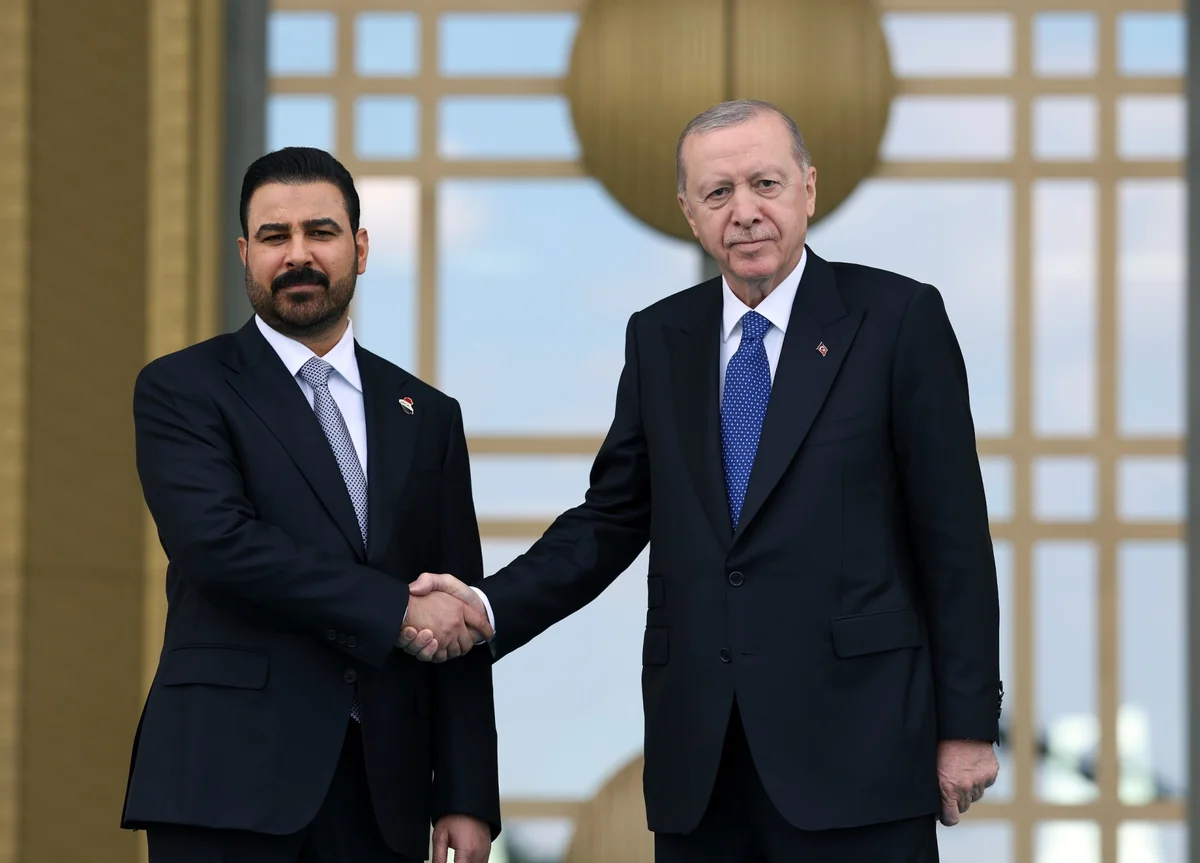 President Erdogan receives Iraqi PM al-Zaidi in Ankara