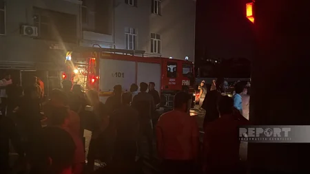 Abşeronda yaşayış kompleksində partlayış olub, sakinlər təxliyə edilir