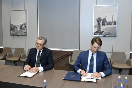 Jeyhun Bayramov receives new German ambassador to Azerbaijan