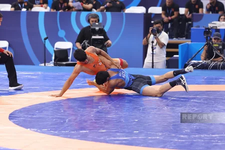 Azərbaycanın daha bir güləşçisi Orxan Həbibli dünya çempionatının bürünc medalını qazanıb