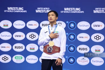 Orxan Həbibliyə dünya çempionatının bürünc medalı təqdim edilib