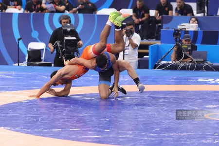 Azərbaycanın daha bir güləşçisi Orxan Həbibli dünya çempionatının bürünc medalını qazanıb