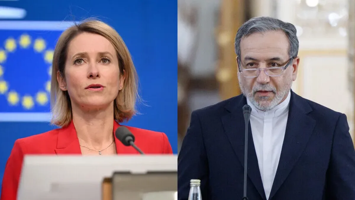 Kallas urges Iran to halt military support to Russia