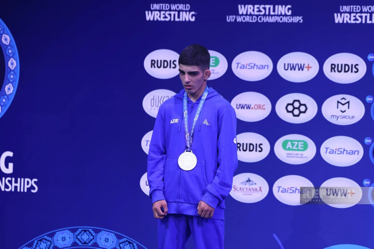 Ali Javadli awarded silver medal at U17 World Championships