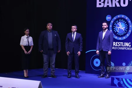 Dünya çempionatı: Gümüş medal qazanan Əli Cavadlı mükafatlandırılıb