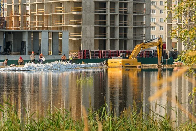 В Тюменской области РФ свыше 300 домов оказались под водой