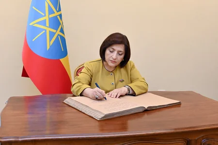 Azerbaijani parliamentary delegation tours Ethiopia's historic and public landmarks