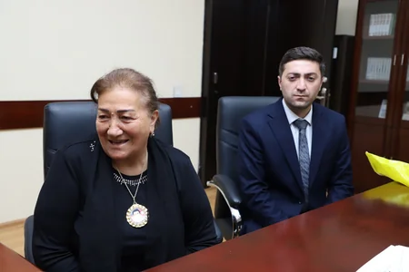 Mürsəl İbrahimov Goranboyda vətəndaşların problemlərini dinləyib