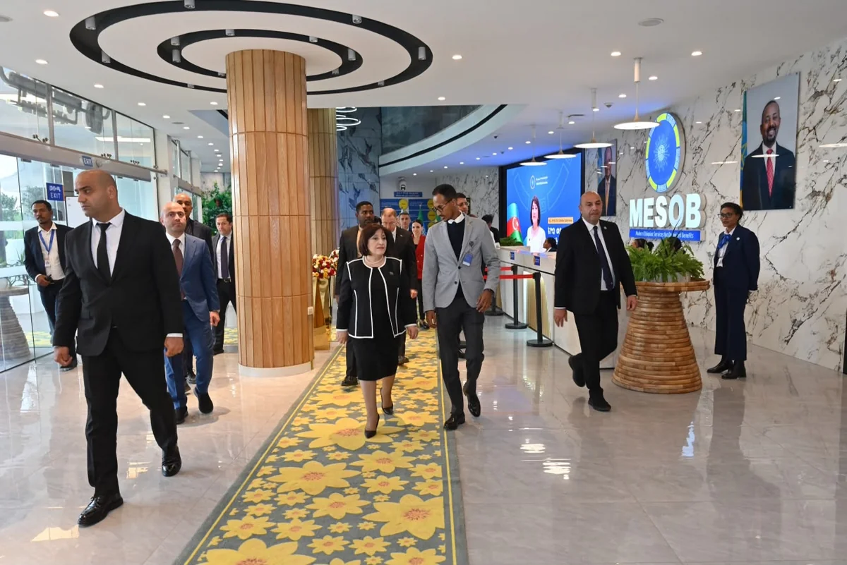Azerbaijani parliamentary delegation tours Ethiopia's historic and public landmarks