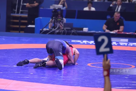Dünya çempionatı: Azərbaycan güləşçisi Elmir Çərkəzov bürünc medal qazanıb