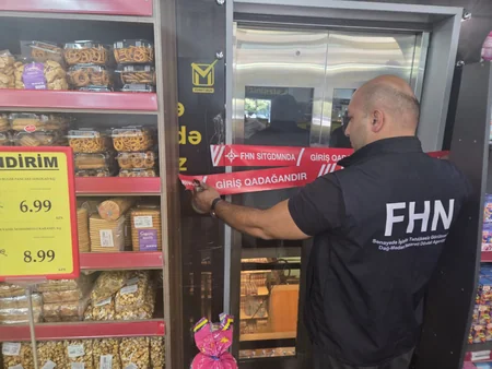 Bakıda marketin liftinin fəaliyyəti dayandırılıb