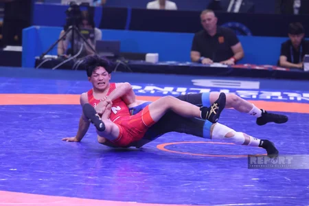 Dünya çempionatı: Azərbaycan güləşçisi Elmir Çərkəzov bürünc medal qazanıb