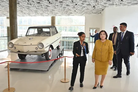 Azerbaijani parliamentary delegation tours Ethiopia's historic and public landmarks