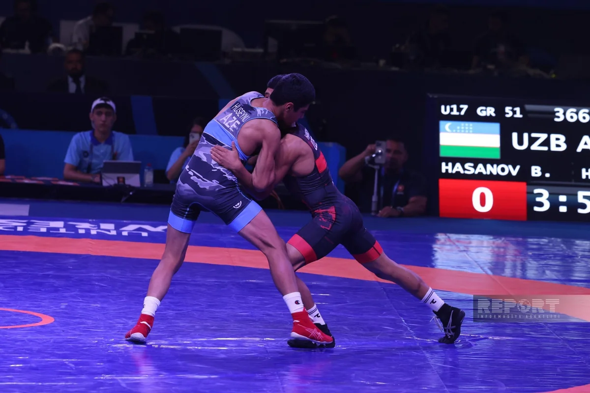 Azerbaijani wrestler Abdurrahman Huseynli wins silver at U17 World Championships