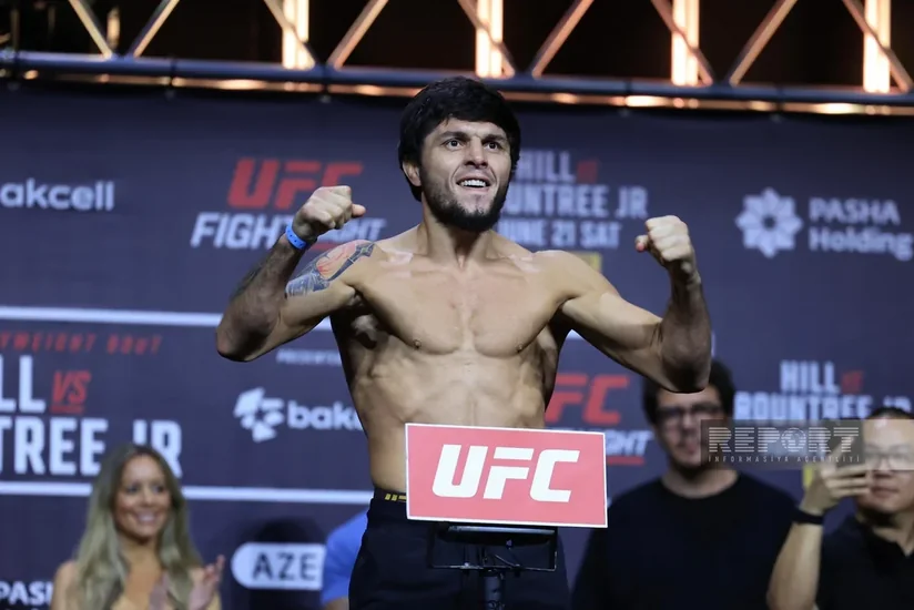 Тофиг Мусаев представит Азербайджан на UFC Fight Night в Сербии