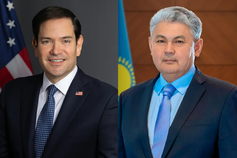 Rubio və Qazaxıstanın XİN rəhbəri Xəzər dənizi vasitəsilə neft tədarükünü müzakirə ediblər