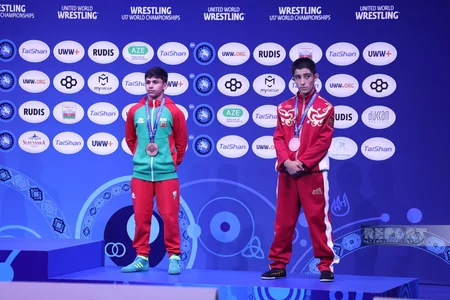 Dünya çempionatı: Gümüş medal qazanan Əli Cavadlı mükafatlandırılıb