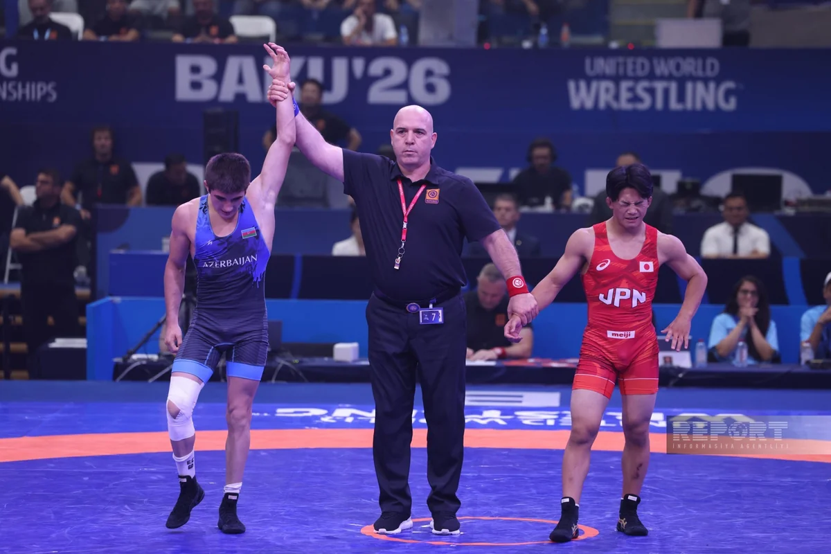 Dünya çempionatı: Azərbaycan güləşçisi Elmir Çərkəzov bürünc medal qazanıb