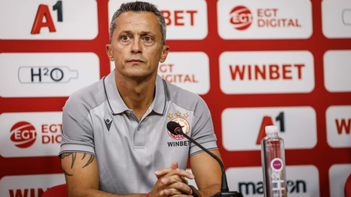 ÇSKA-nın baş məşqçisi Xristo Yanev: Qarabağla matçda müdafiəyə çəkilmək niyyətimiz yoxdur