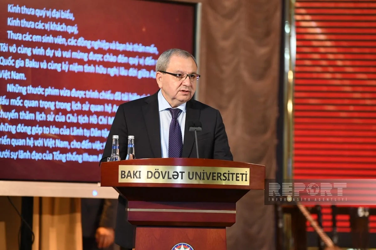 Rector: Over 400 Vietnamese students graduated from Baku State University