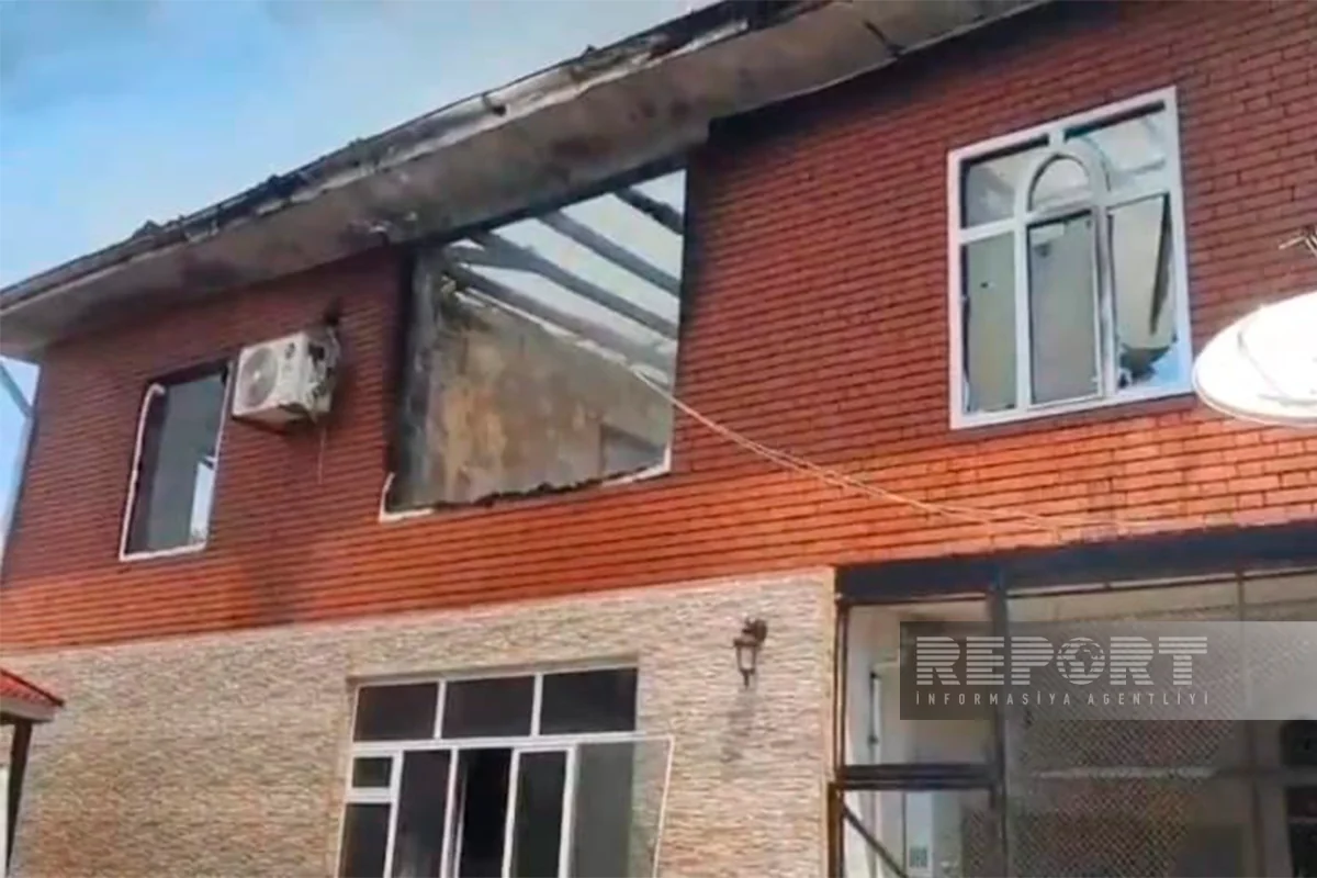 Lənkəranda yaşayış evi yanıb