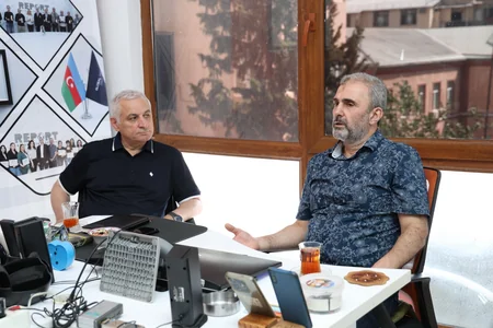 Bahəddin Həzi Report Media Məktəbində: Jurnalistika gündəmin ədəbiyyatıdır