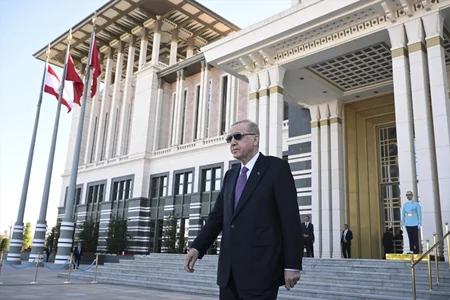 Livan Prezidenti Türkiyədə rəsmi səfərdədir
