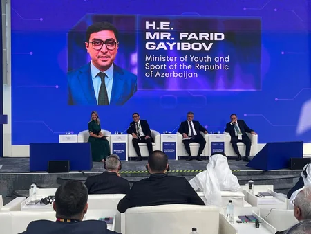 Fərid Qayıbov Kayrat Sarıbay ilə gənclər sahəsində əməkdaşlığı müzakirə edib
