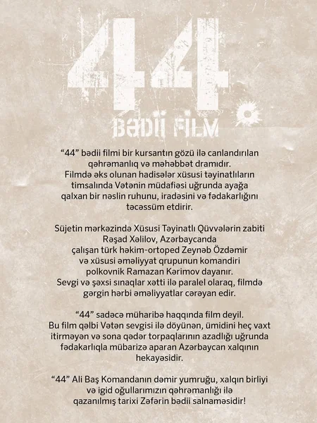 44 bədii filmi üzərində iş yekunlaşıb