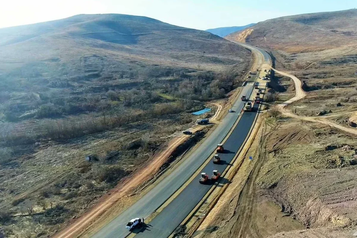 Fuzuli-Khojavand road construction nearly 34% completed