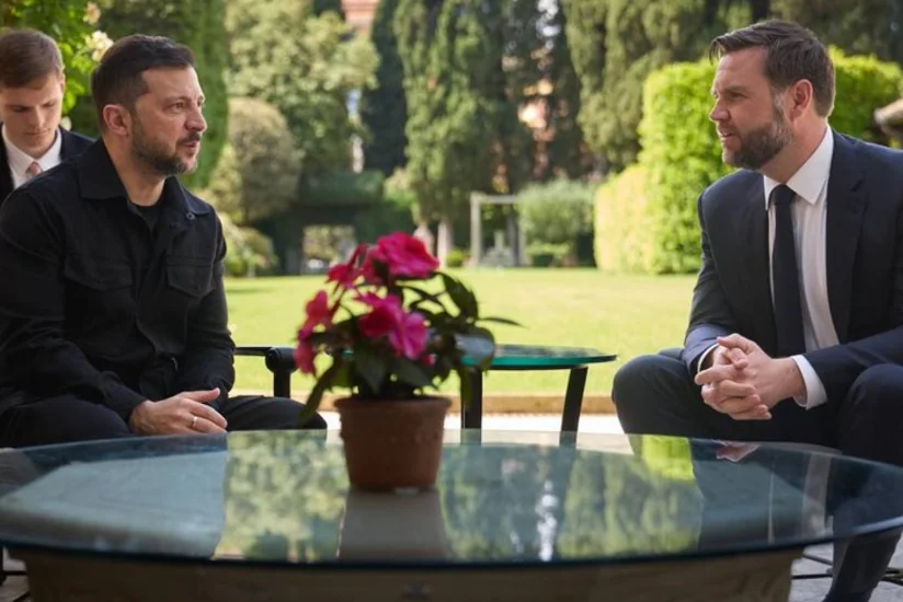 Zelenskyy, Vance discuss strengthening Ukraine's air defense