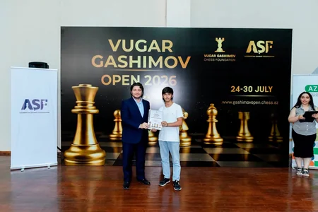 Vugar Gashimov Open 2026 beynəlxalq şahmat turnirinin qalibləri məlum olub
