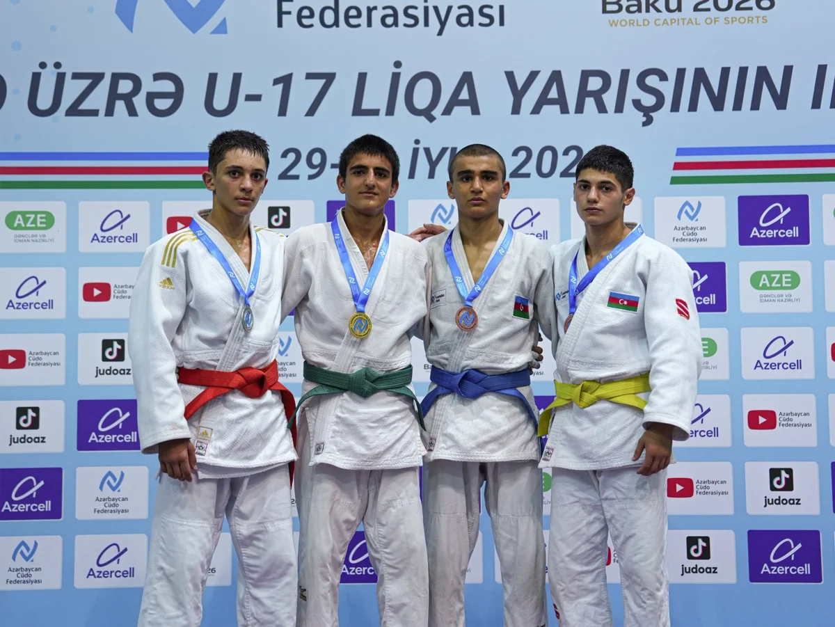 Cüdo üzrə U-17 yeniyetmələr arasında Liqa yarışının III turu başa çatıb