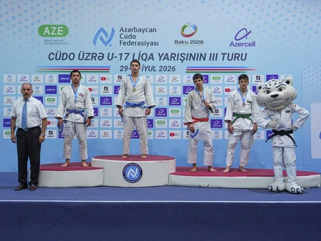 Cüdo üzrə U-17 yeniyetmələr arasında Liqa yarışının III turu başa çatıb