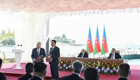 Azerbaijan and Kyrgyzstan exchanged the documents signed - UPDATE