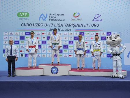 Cüdo üzrə U-17 yeniyetmələr arasında Liqa yarışının III turu başa çatıb