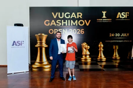 Vugar Gashimov Open 2026 beynəlxalq şahmat turnirinin qalibləri məlum olub