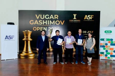 Vugar Gashimov Open 2026 beynəlxalq şahmat turnirinin qalibləri məlum olub