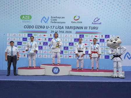 Cüdo üzrə U-17 yeniyetmələr arasında Liqa yarışının III turu başa çatıb